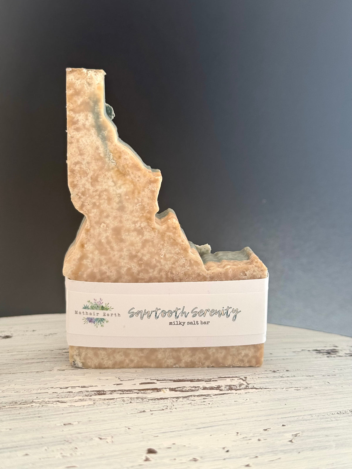 Sawtooth Serenity Idaho Soap | Milky Salt Bar | Idaho Soap