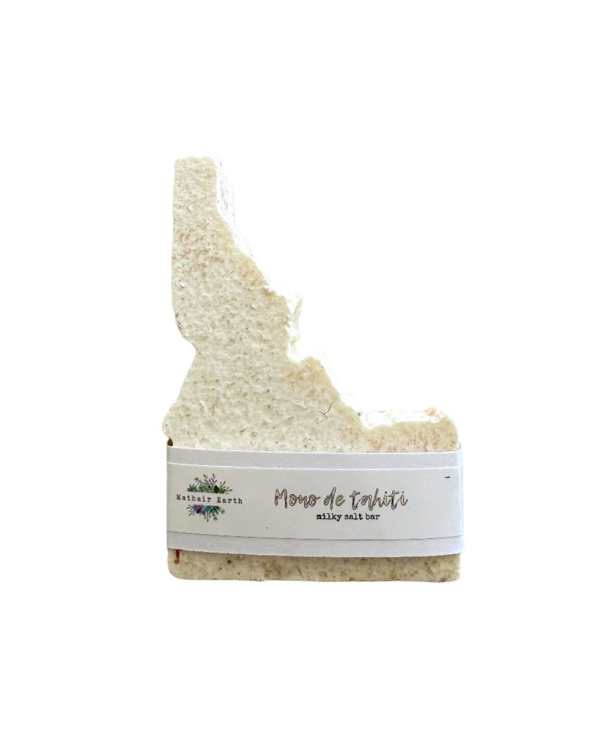 Mono de Tahiti Idaho Soap | Milky Salt Bar | Idaho Soap