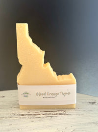 Blood Orange Thyme Idaho Soap | Milky Salt Bar | Idaho Soap