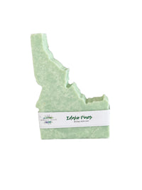 Pine Scented Idaho shaped bar soap 