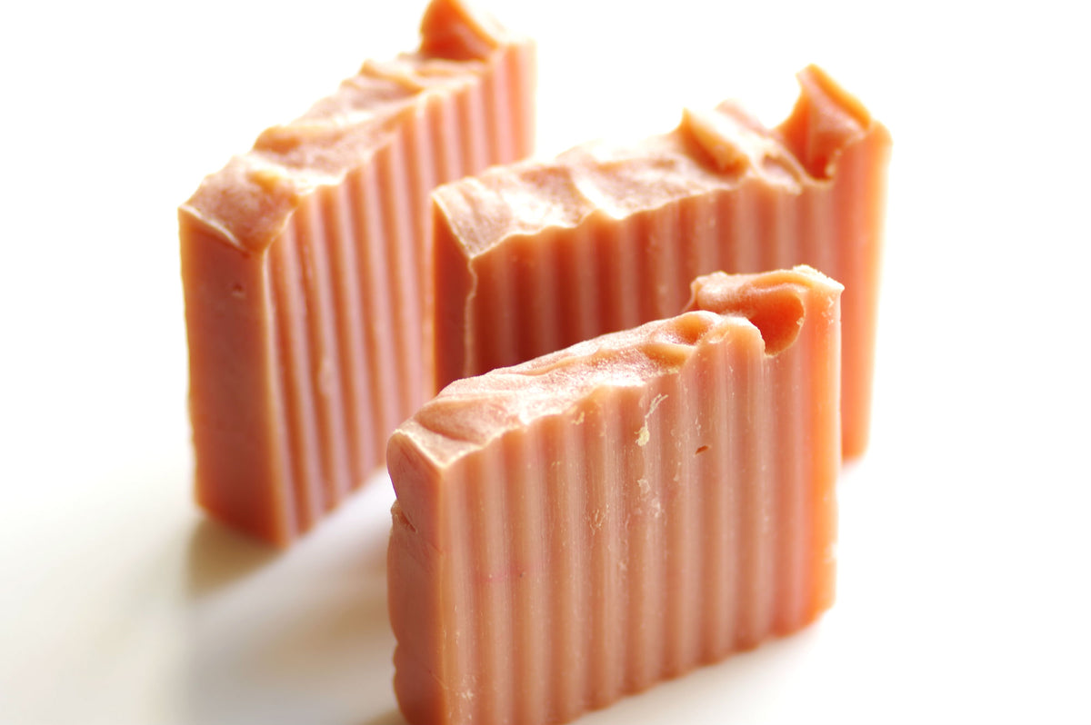 Watermelon Apricot Beer Soap