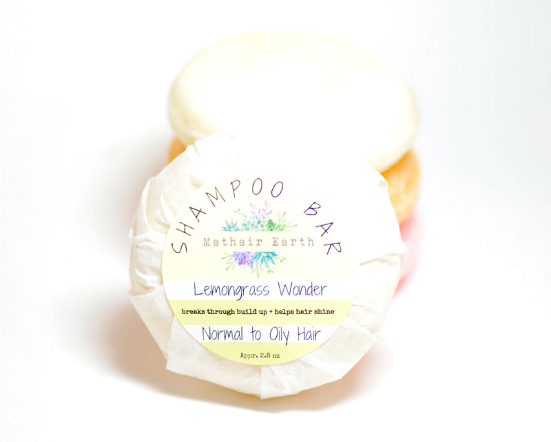 shampoo bar. lemongrass wonder shampoo bar. pH balanced shampoo bar.