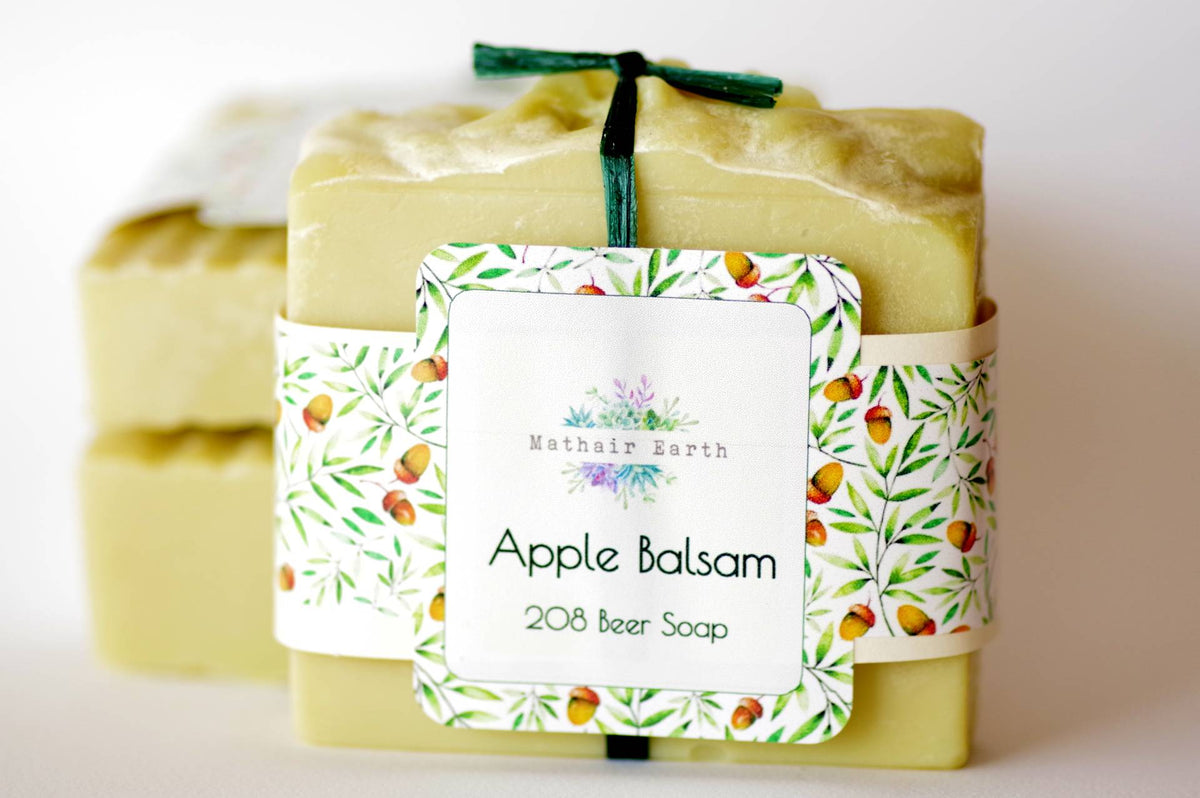 Apple Balsam  Beer Soap